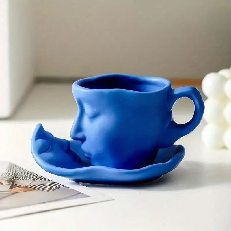 Artistic Face Cup