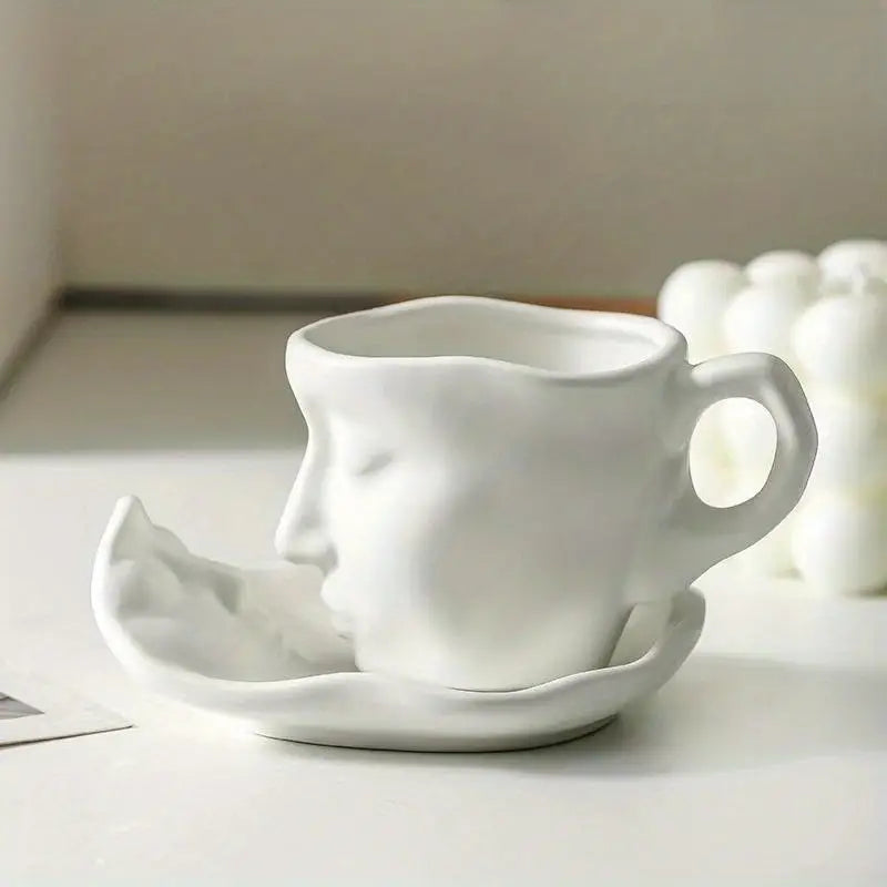 Artistic Face Cup