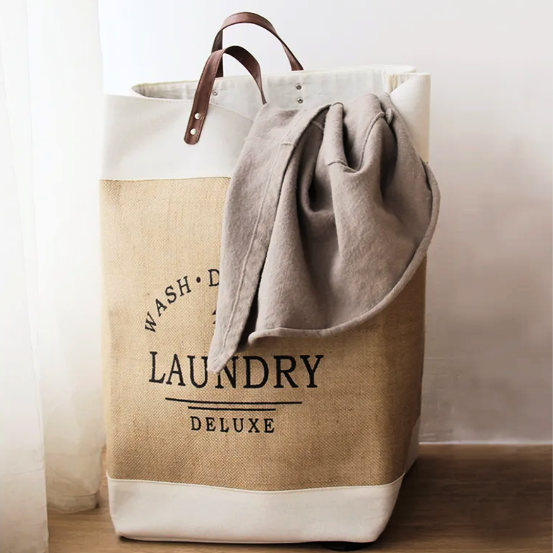 Homestead Canvas Laundry Tote