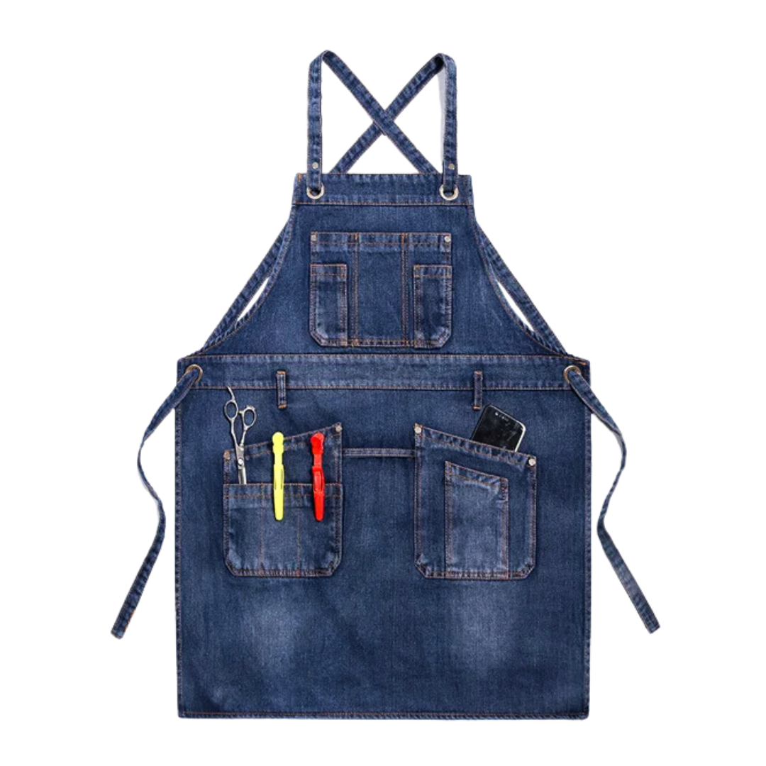 Denim Pocket Apron