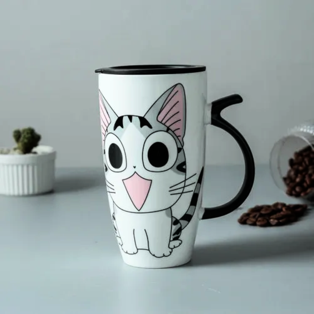 Cozy Cat Ceramic Mug