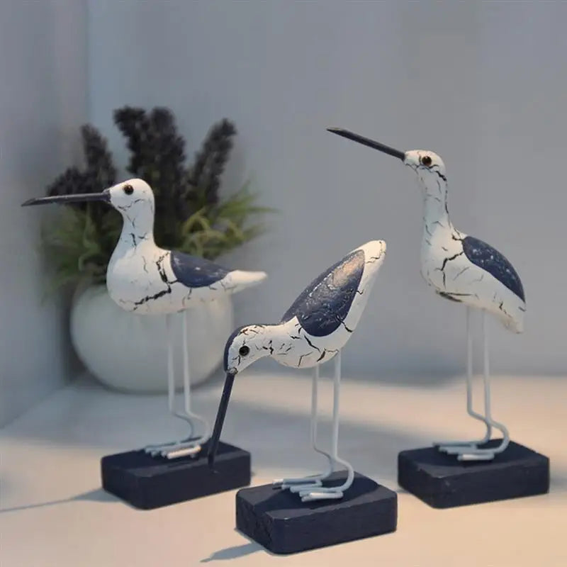 Seaside Bird Sculptures