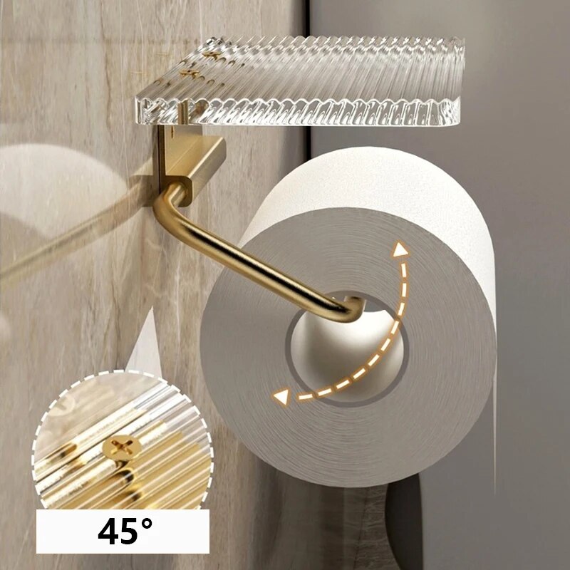 Midas Mount Toilet Paper Holder