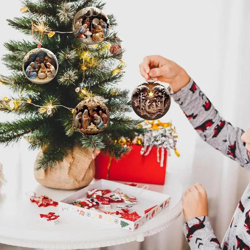 Cherished Creche Ornaments