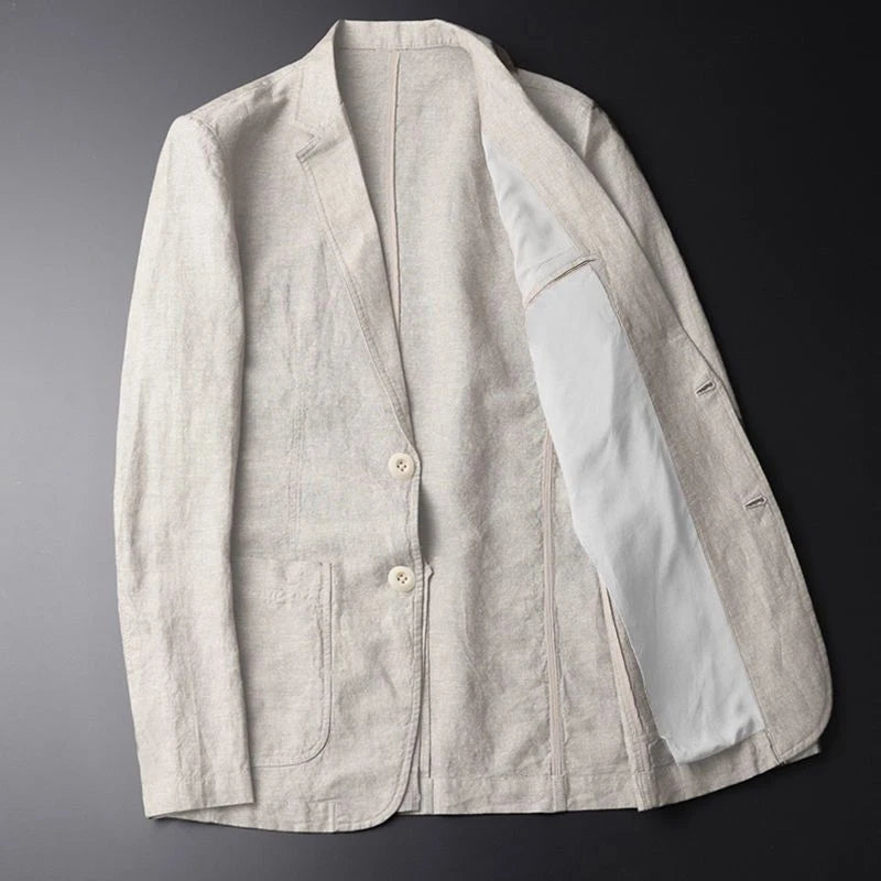 The Alessandro Milano Linen Blazer