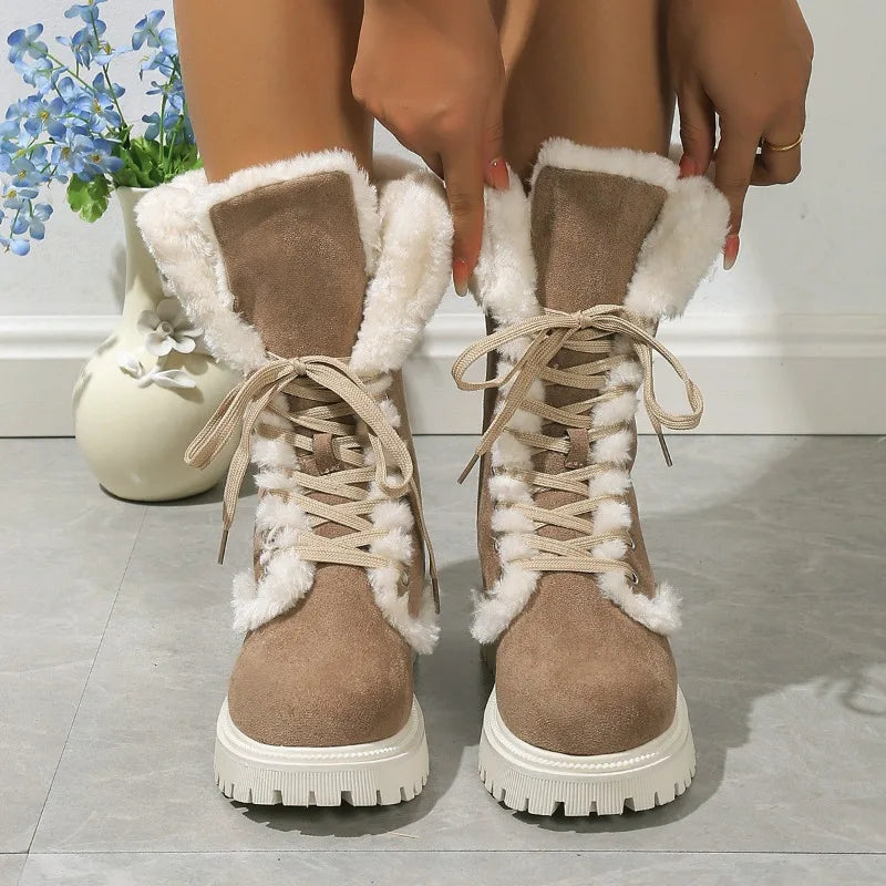 Claire Fletcher Fleeced Boots