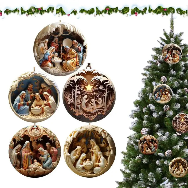 Cherished Creche Ornaments