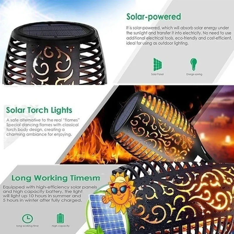 SolFlame Outdoor Lamp