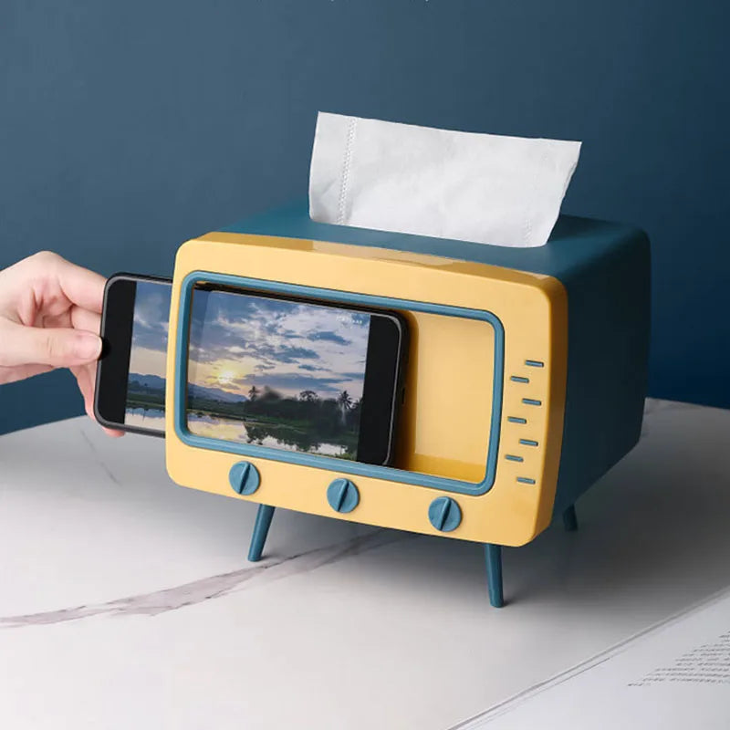 TV Tissue Box