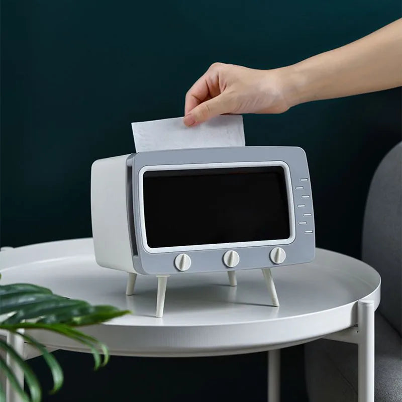 TV Tissue Box