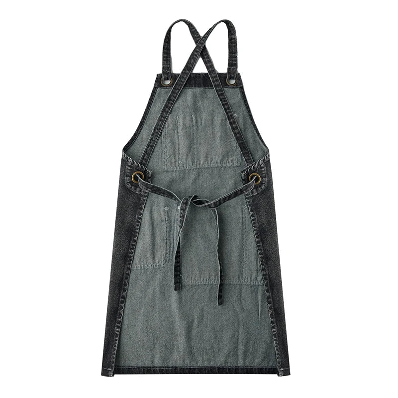 Denim Pocket Apron