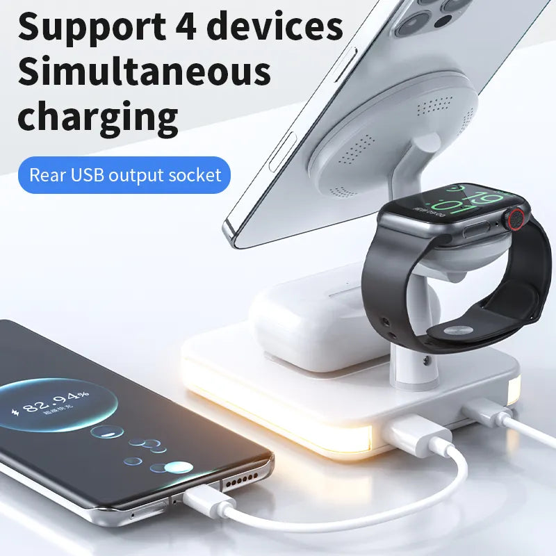 LightPort 3-in-1 Magnetic Charging Dock