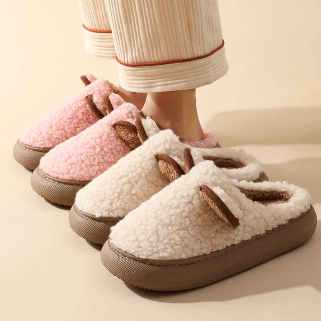 Little Lamb Sherpa Slippers