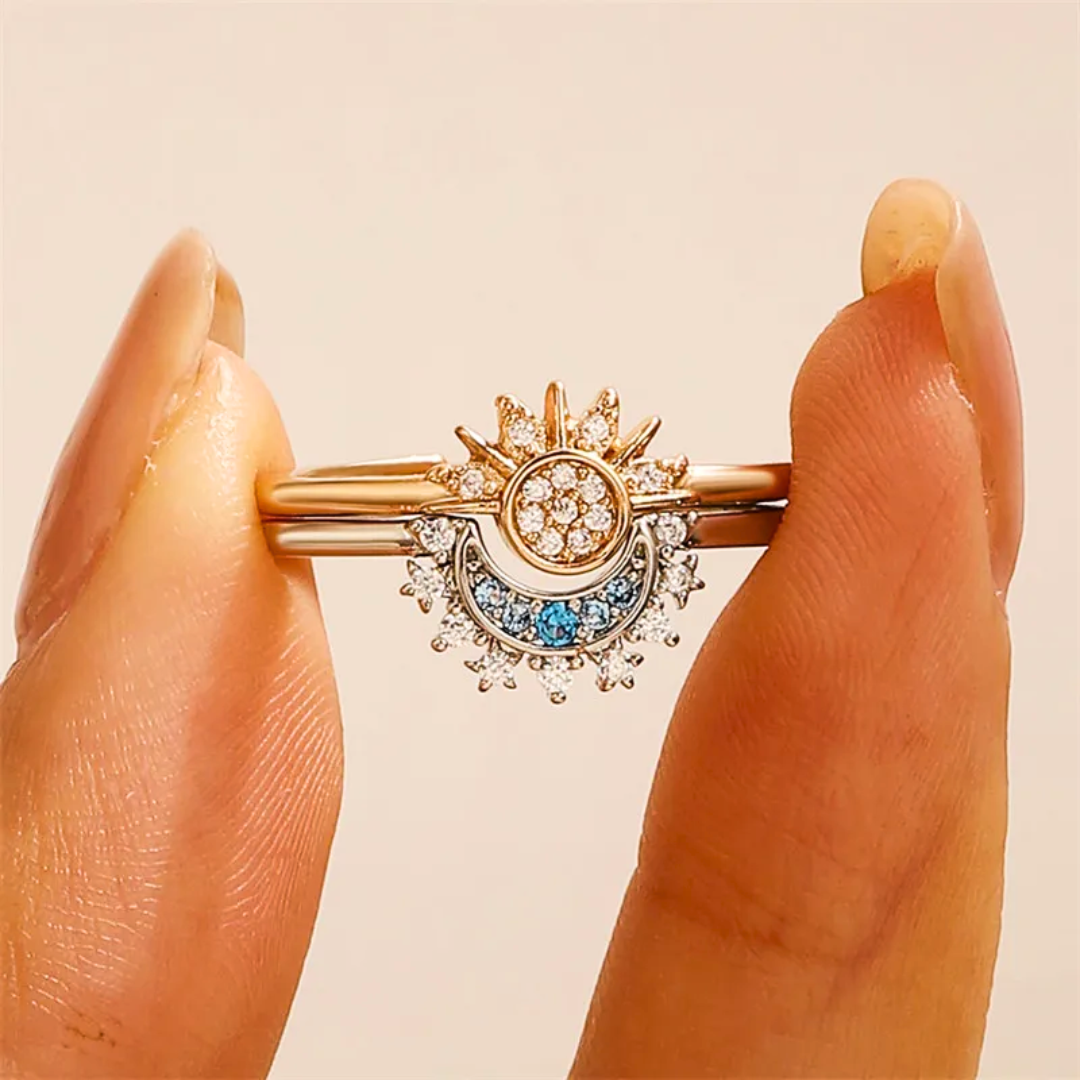 Celestial Radiance Stars and Dreams Ring