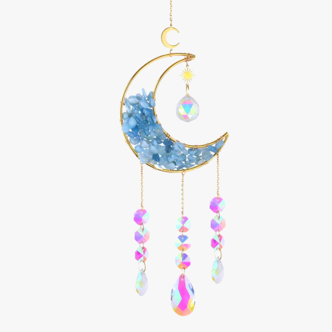 Ethereal Echo Crystal Dreamcatcher