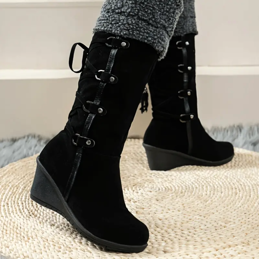 ESTELLA VANCE Fur Boots