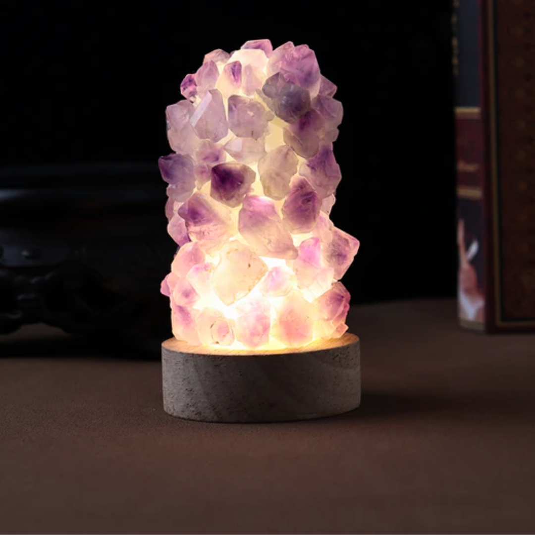 Amethyst Lamp