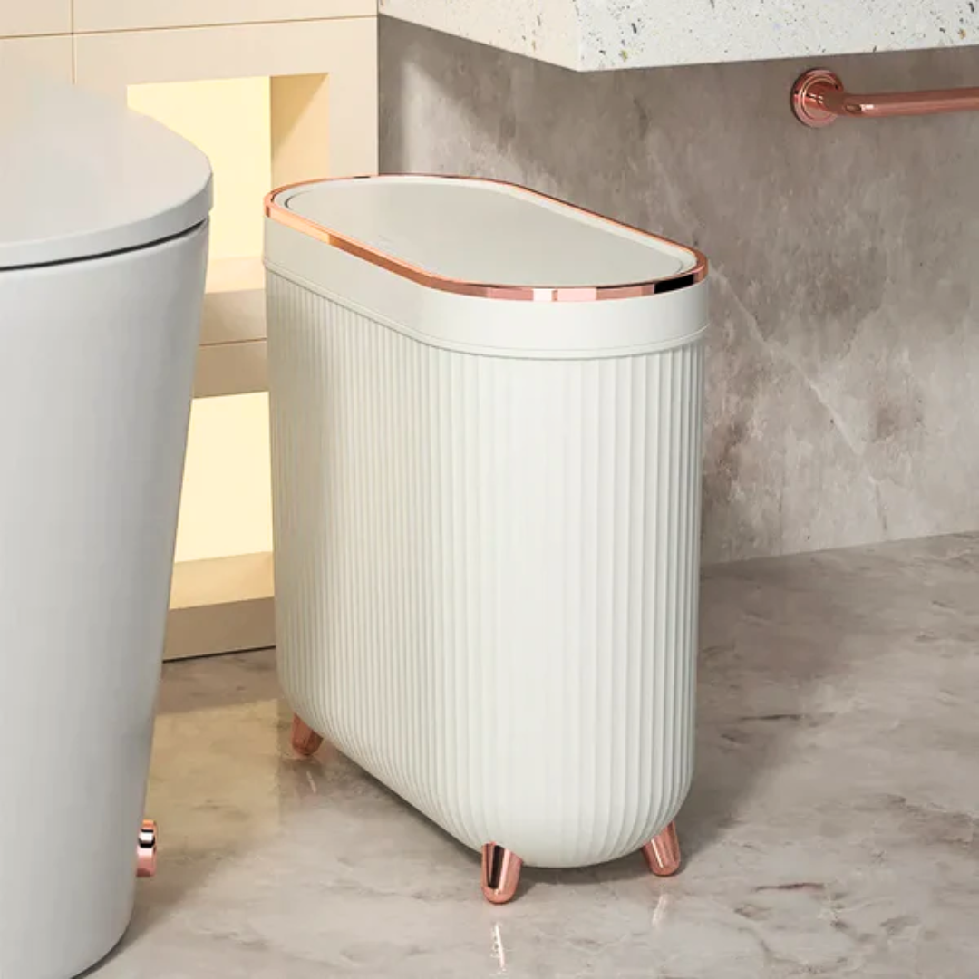 GoldenEra Bathroom Trash Bin