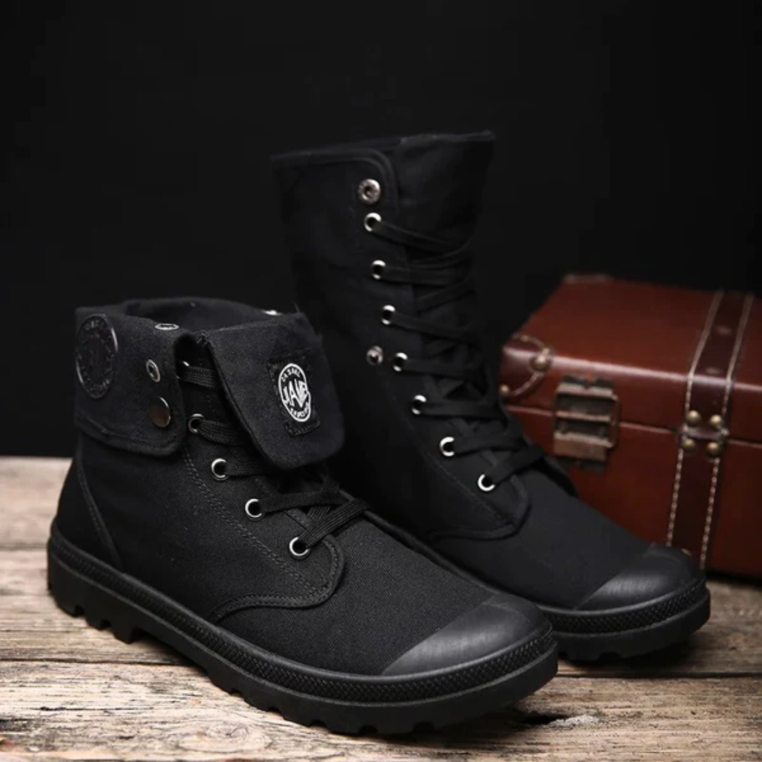 Tom Blackwood Canvas Boots