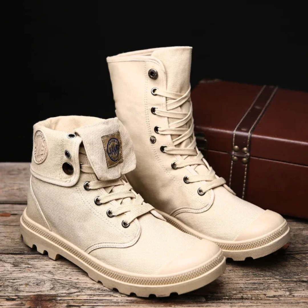 Tom Blackwood Canvas Boots