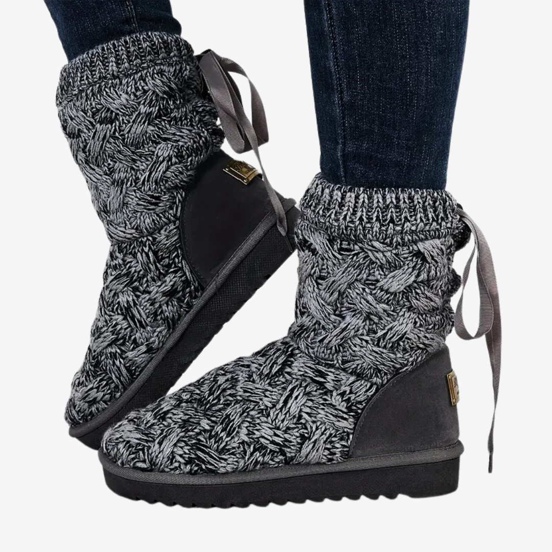 Claire Fletcher Knitted Boots