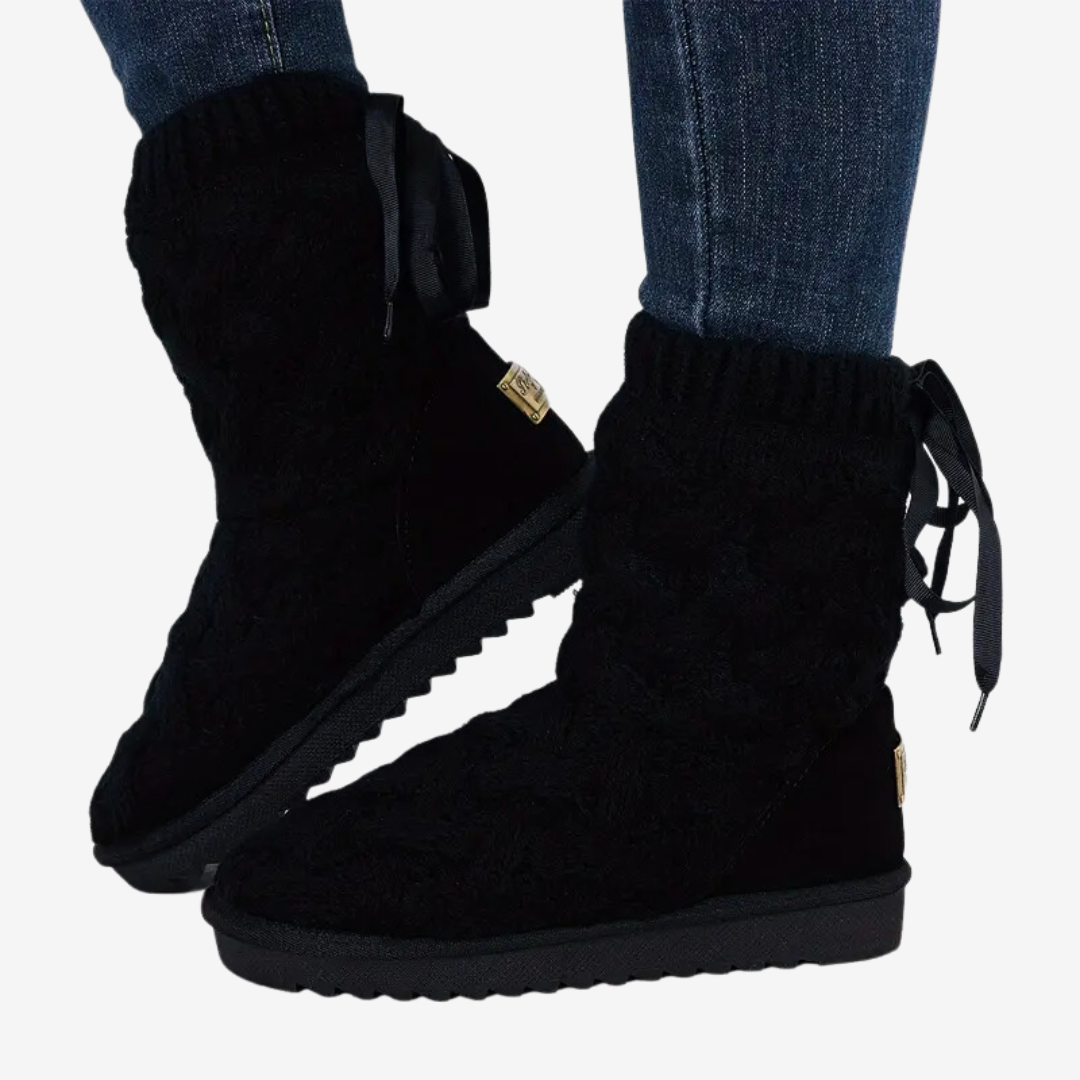 Claire Fletcher Knitted Boots