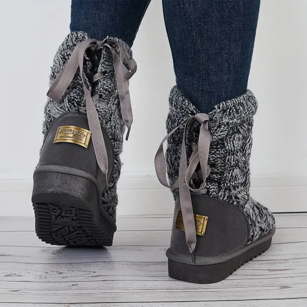 Claire Fletcher Knitted Boots