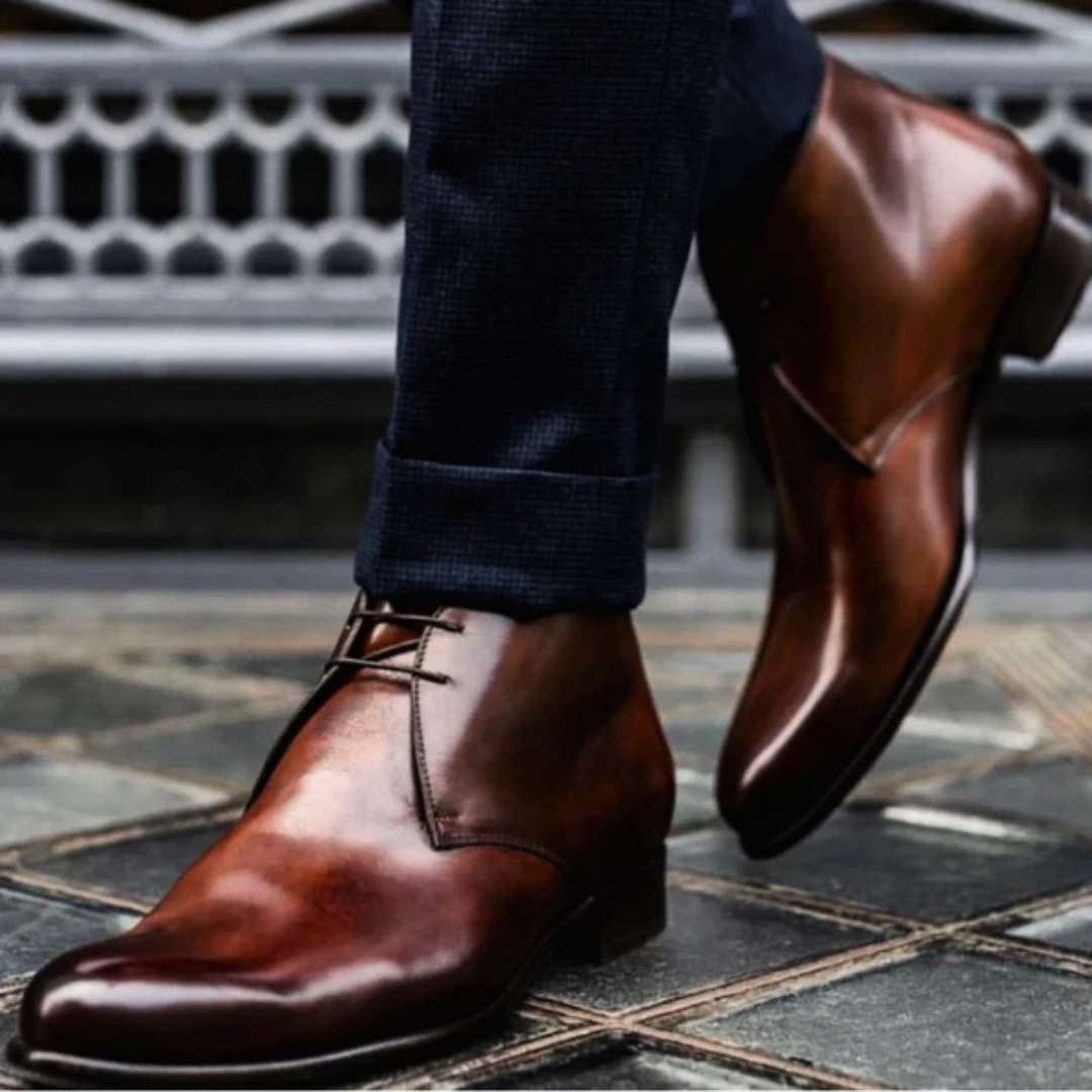 Mason Wright Leather Dress Shoes