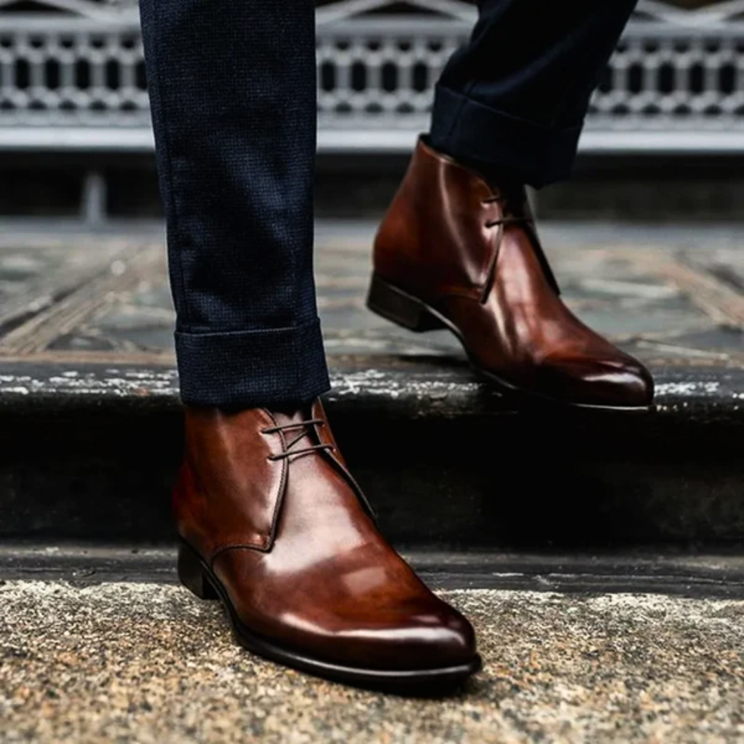 Mason Wright Leather Dress Shoes