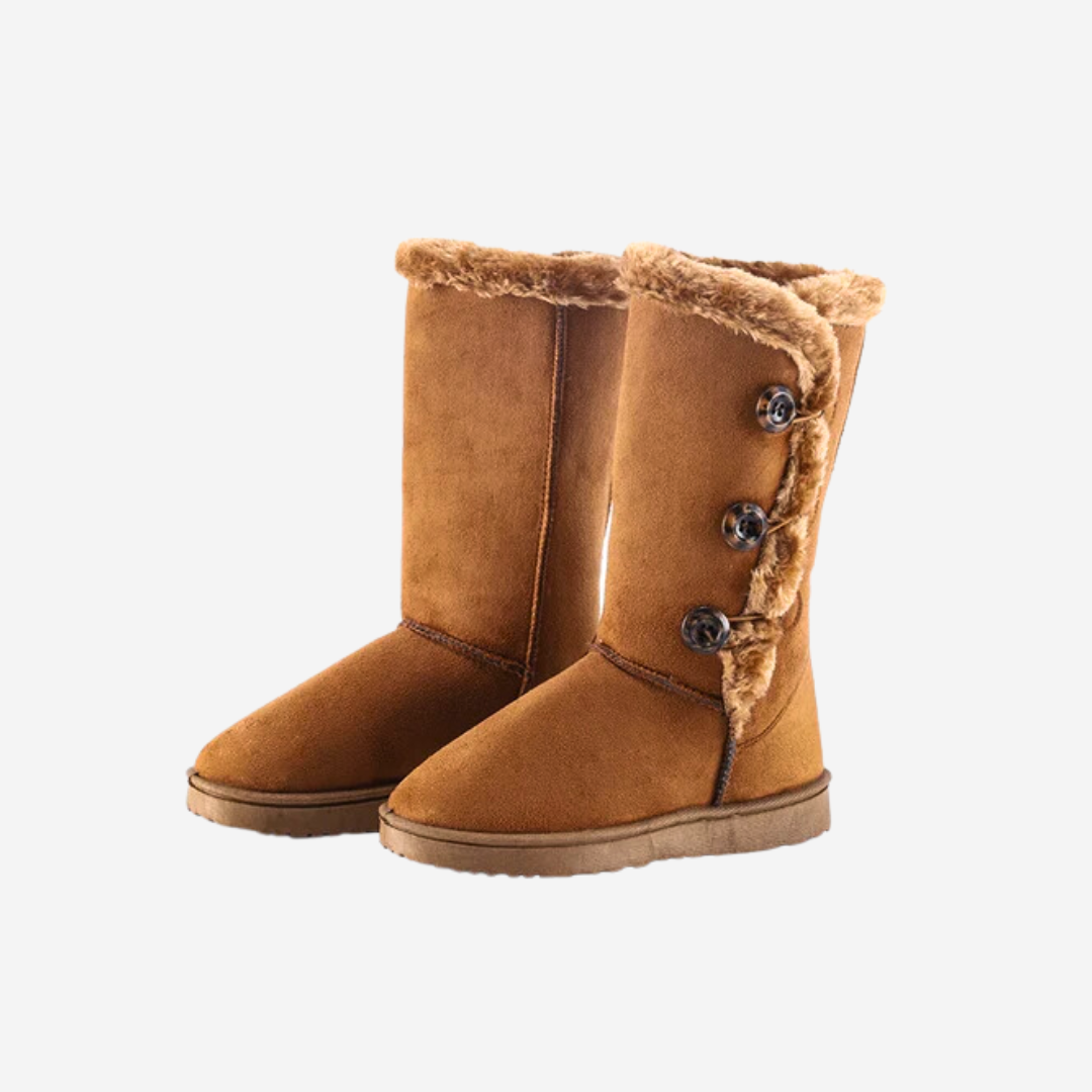 Fleur Blanchet Fur Boots