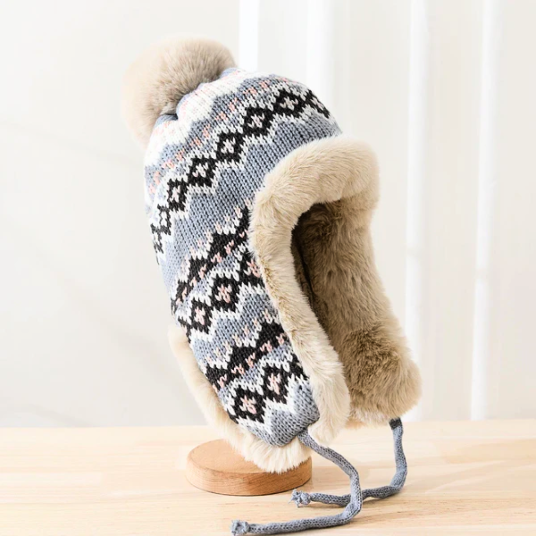 Alpine Knitted Fur Hat