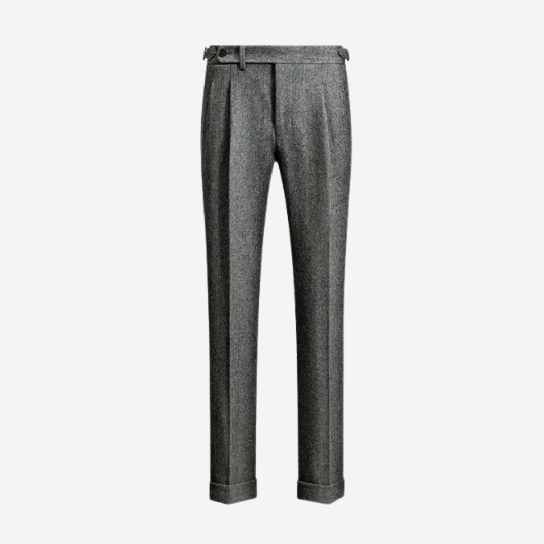 Nathaniel Grey High-Waist Trousers