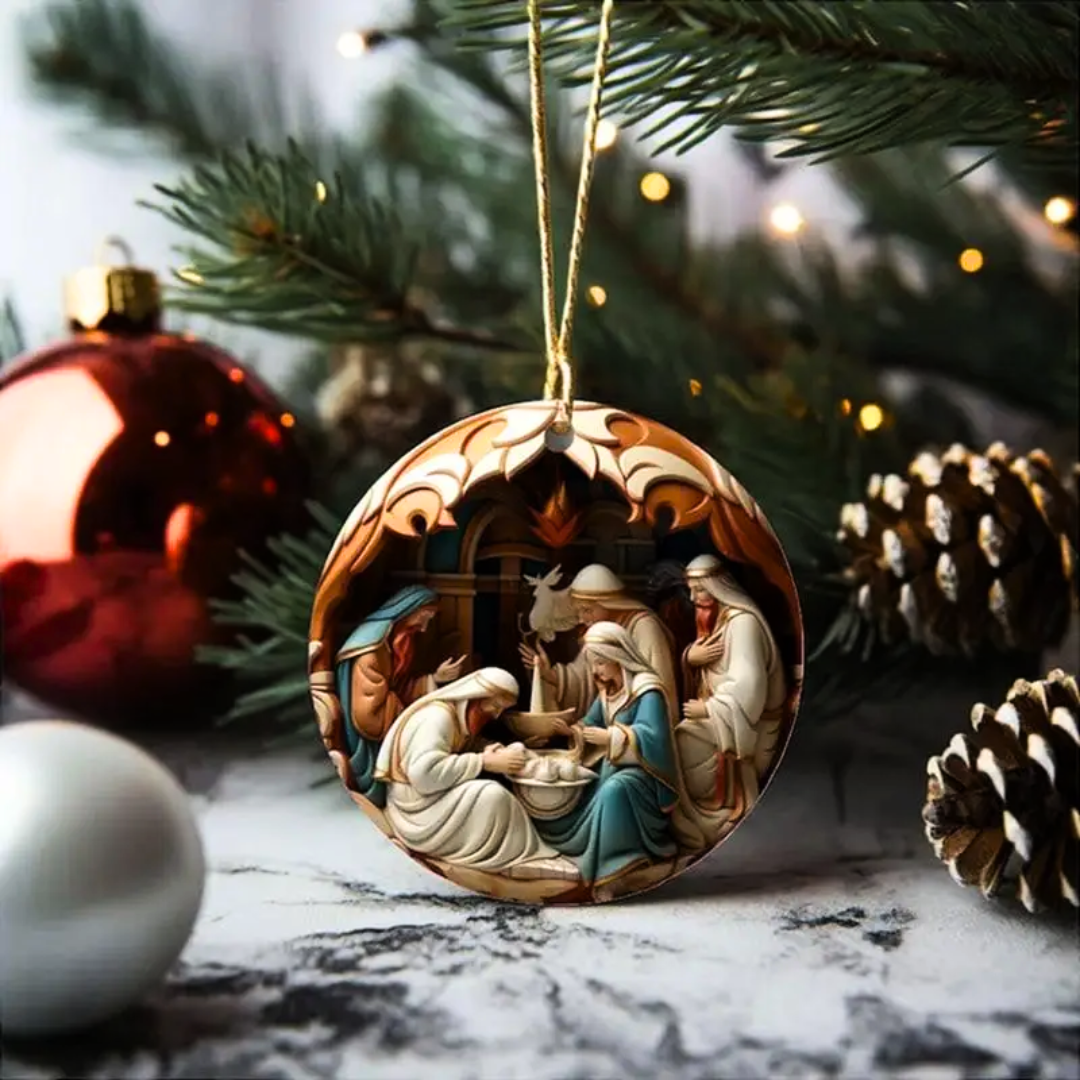 Cherished Creche Ornaments