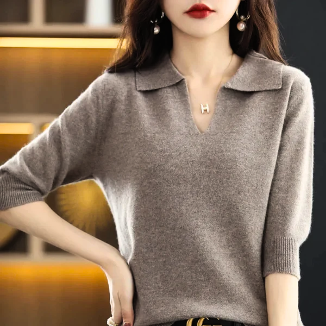 Lucienne Wool V-Neck