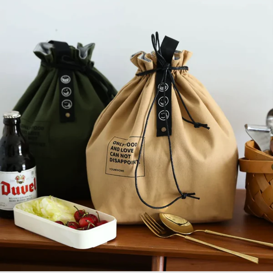 Nosh Canvas Lunch Tote