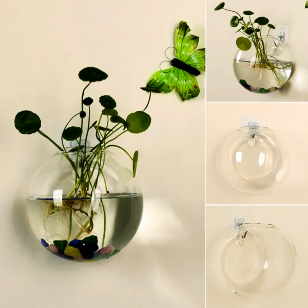 Orbital Botanic Wall Vase