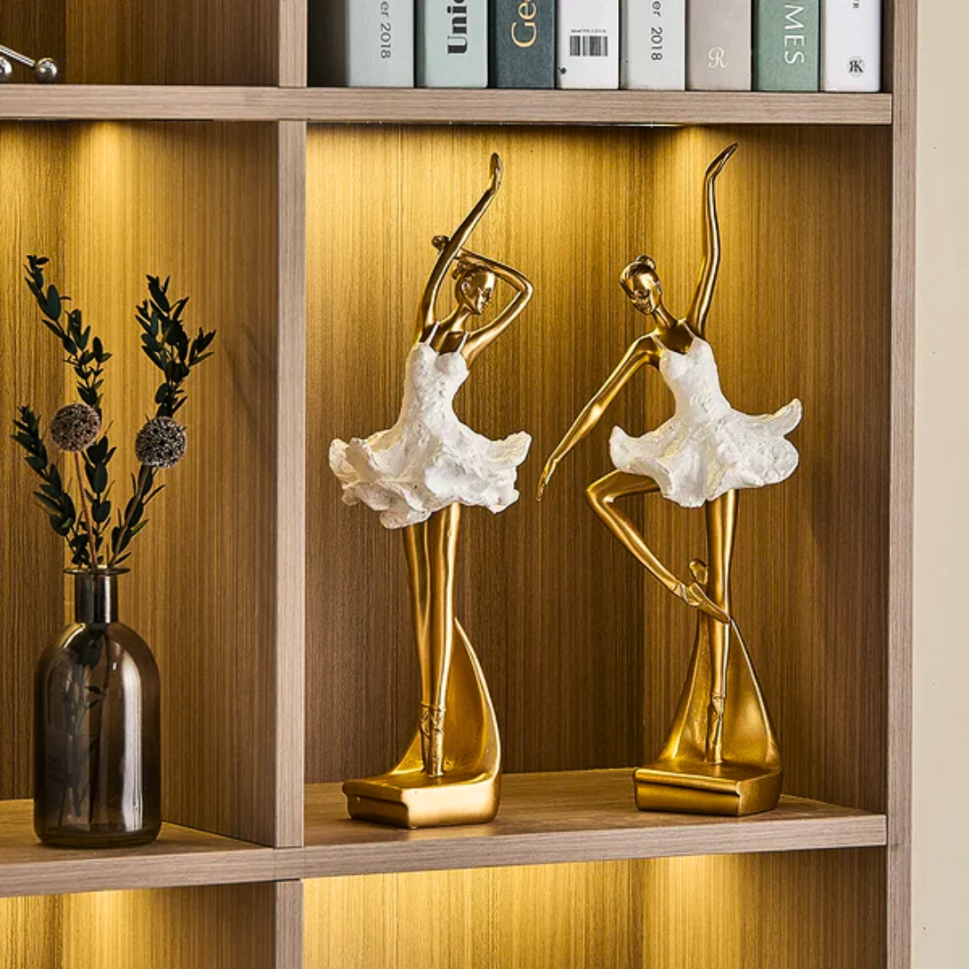 Graceful Pirouette Statuettes