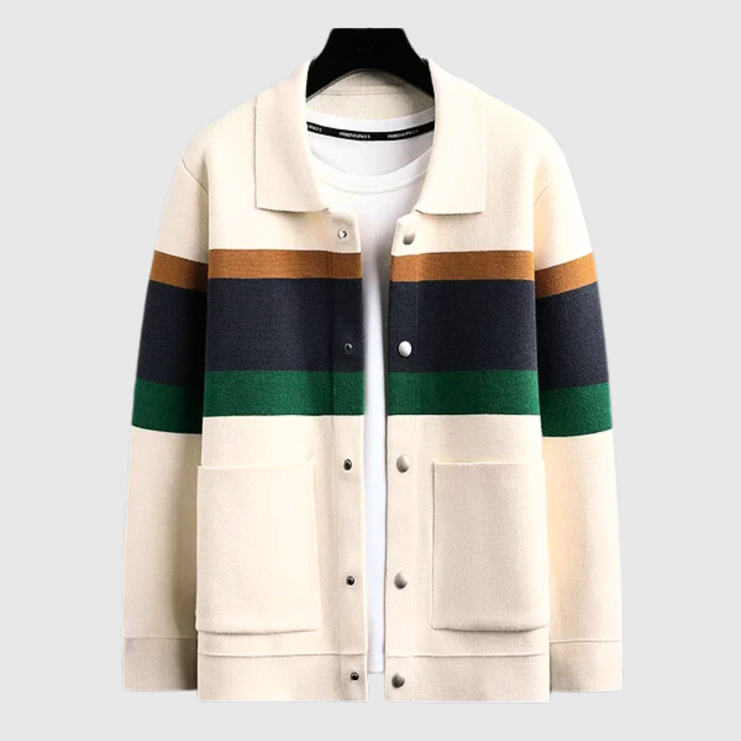 Benjamin Knox Striped Cardigan