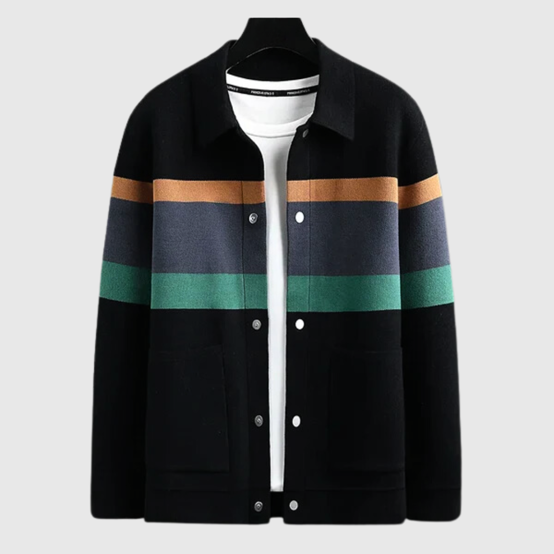 Benjamin Knox Striped Cardigan