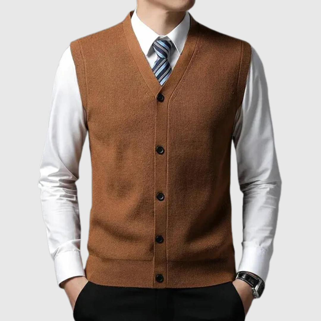 Ashton Clarke Signature Knit Vest