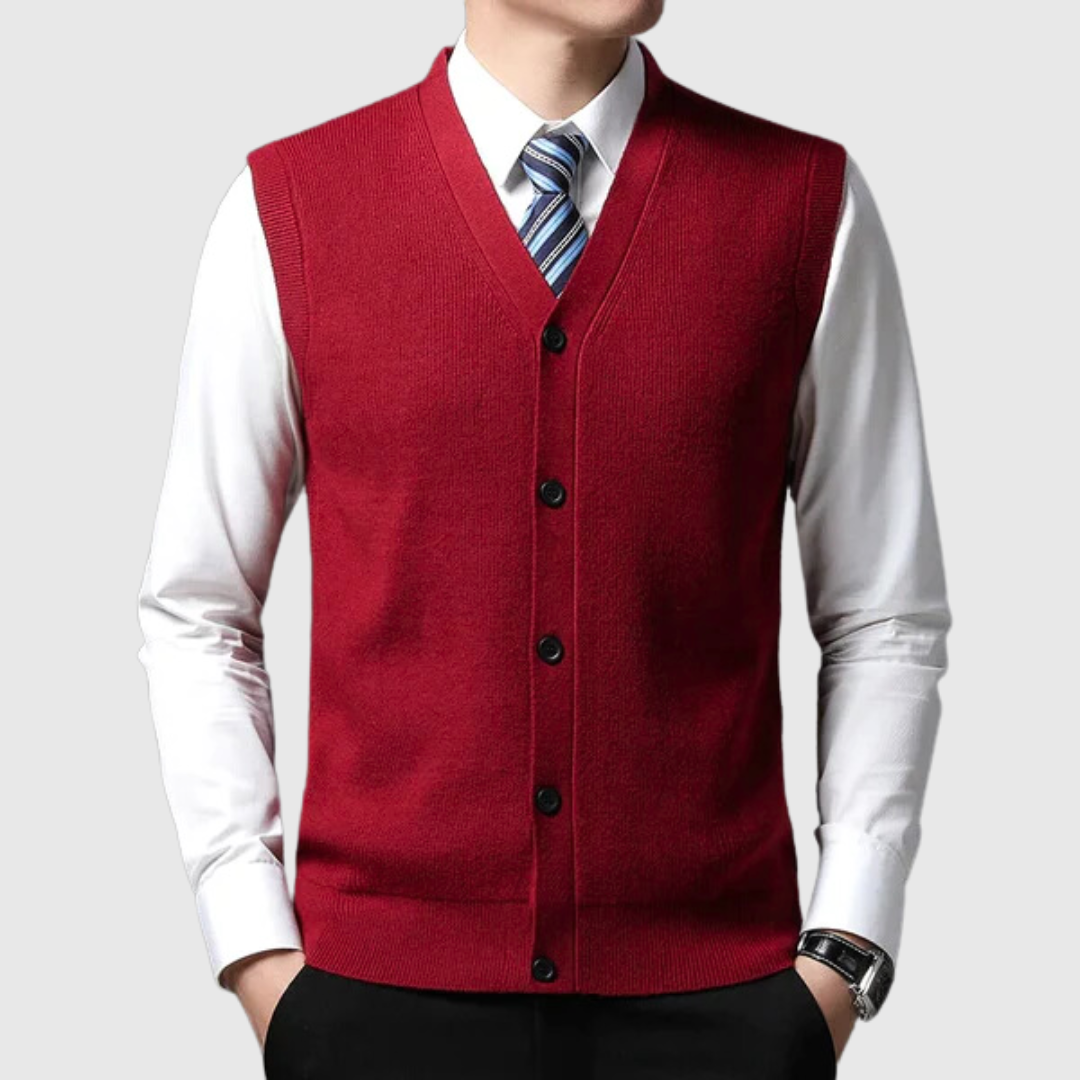 Ashton Clarke Signature Knit Vest