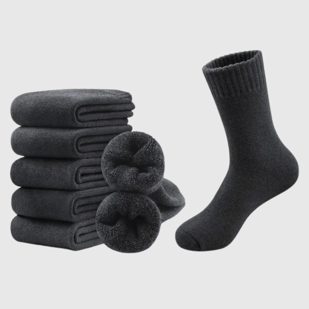 Merino Wool Trekker Socks - 5 Pack