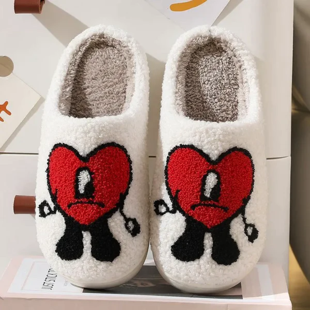 L&#39;Amour Heart Slippers