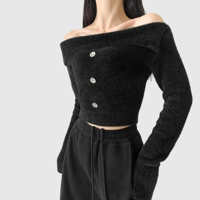 The Coquette Cropped Knit