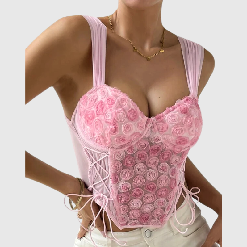 Soleil Sweetheart Corset Top