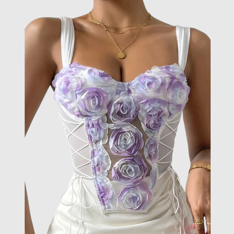 Soleil Sweetheart Corset Top