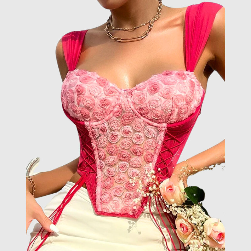 Soleil Sweetheart Corset Top