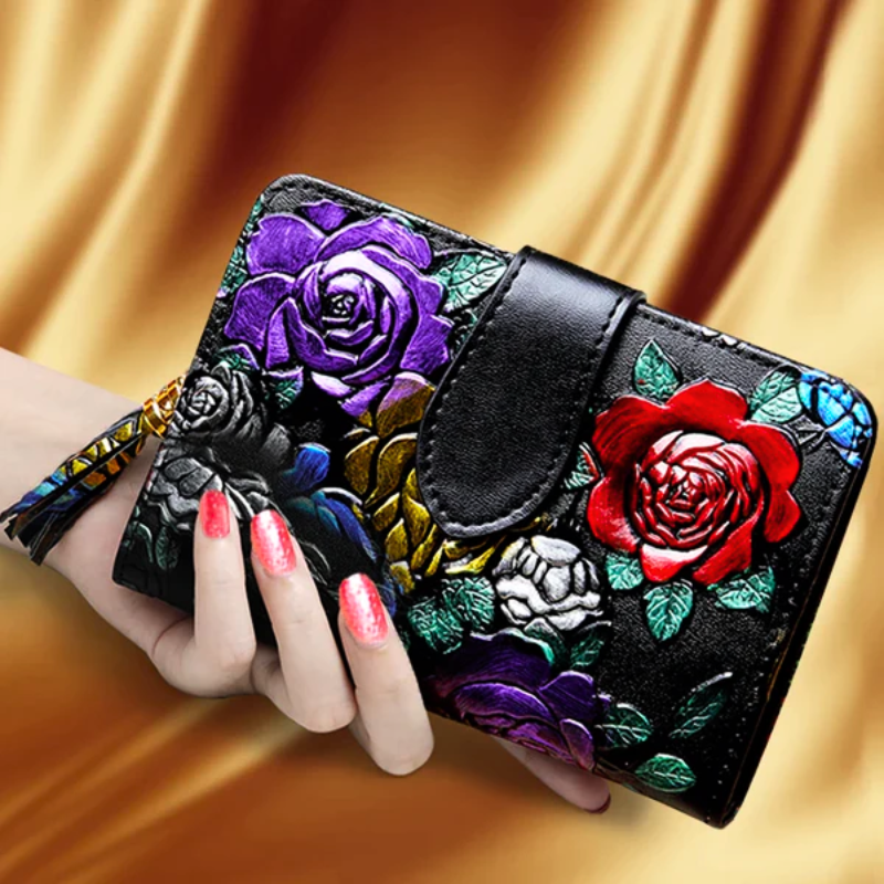 Rosalie Mini Floral Coin Purse