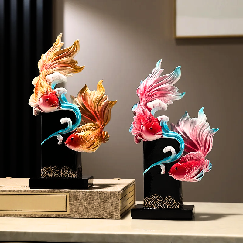 Prosperity&#39;s Emblem - Koi Sculpture