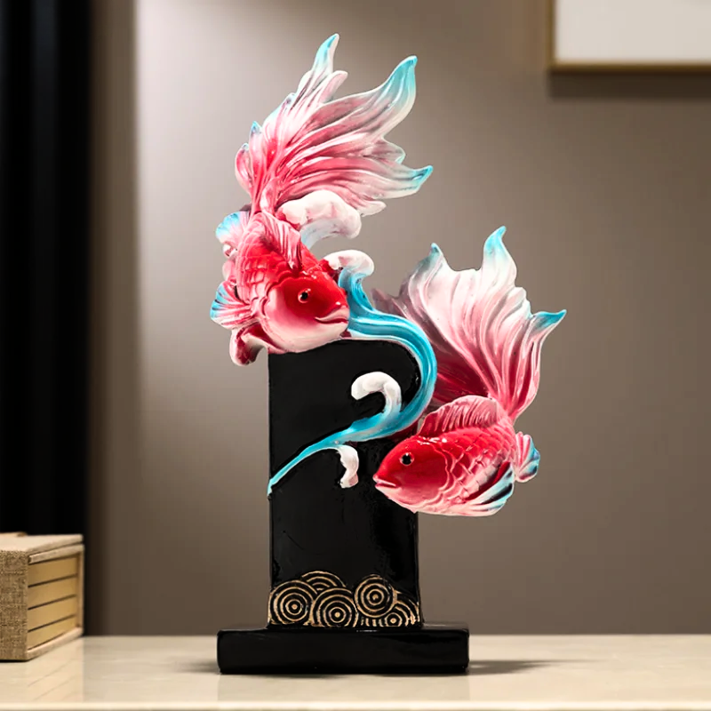 Prosperity&#39;s Emblem - Koi Sculpture